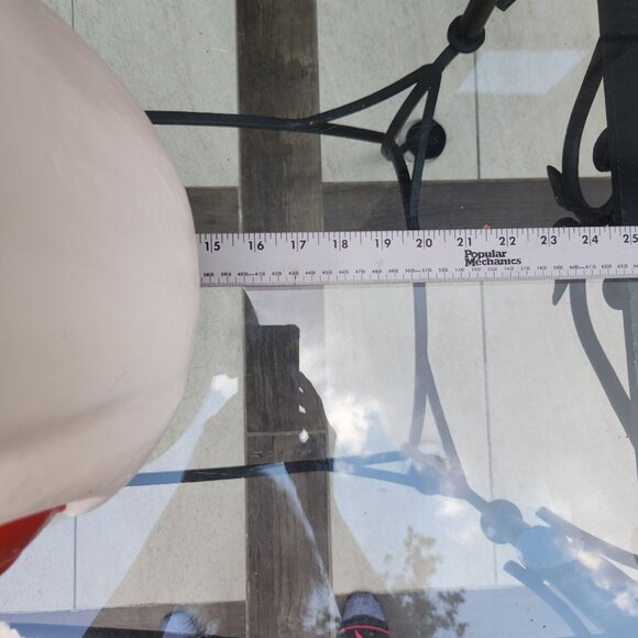 Vintage Blow Mold Ghost with Pumpkin Halloween Display 33" Home Decor 1970'S - Picture 7 of 11